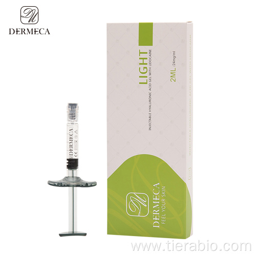 Dermeca ha Dermal Filler Injection with Lidocaine